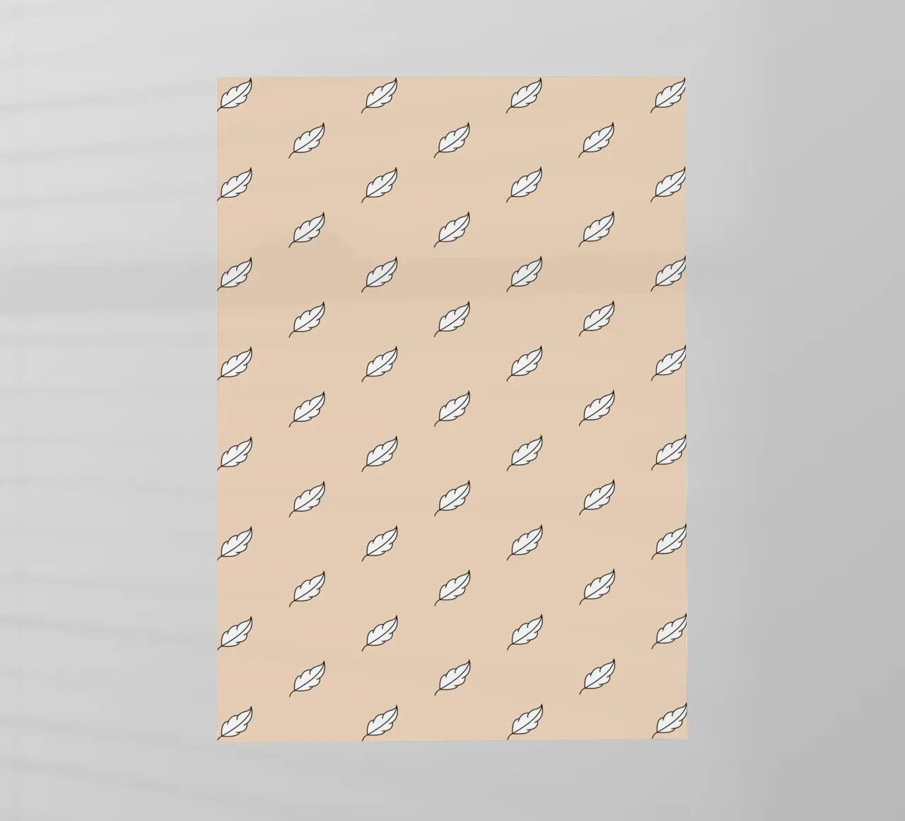 Feather Pattern #3 Backlit Folie von kathrinmay