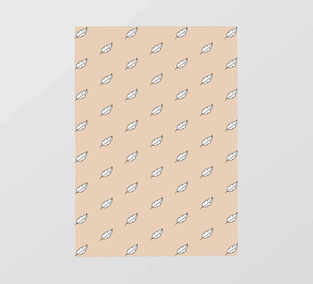 Feather Pattern #3 fotobehang van kathrinmay