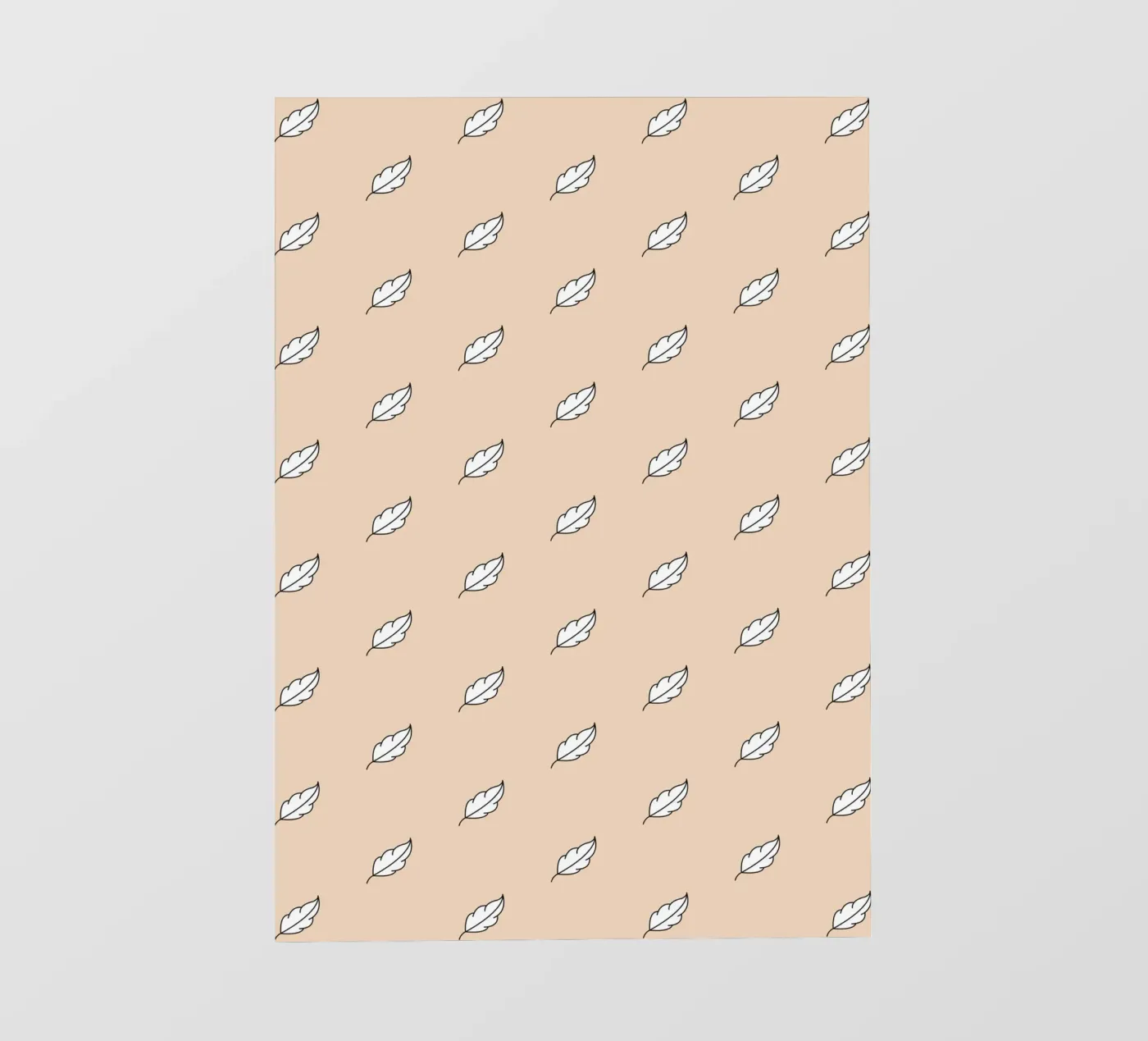 Feather Pattern #3 PVC Plane von kathrinmay