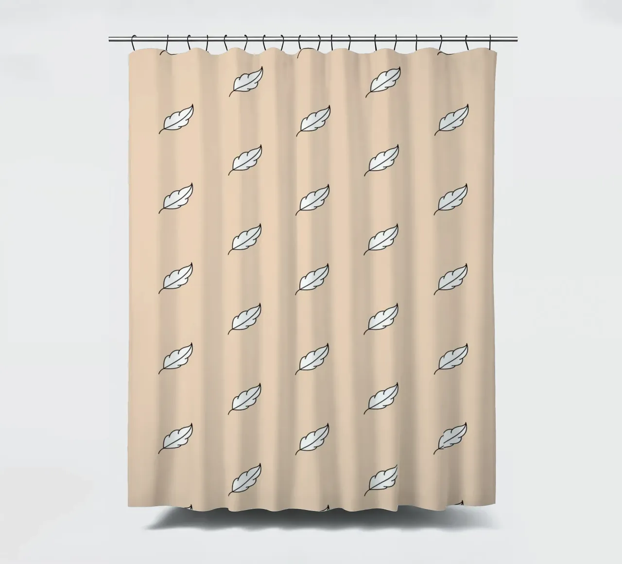 Feather Pattern #3 tenda da doccia da kathrinmay