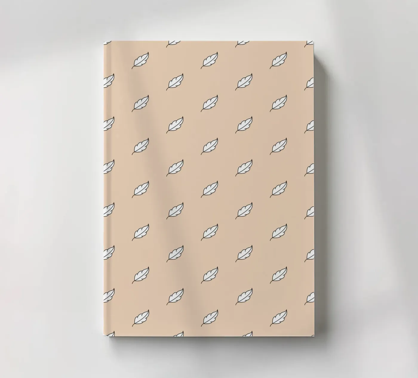 Feather Pattern #3 notebook by kathrinmay
