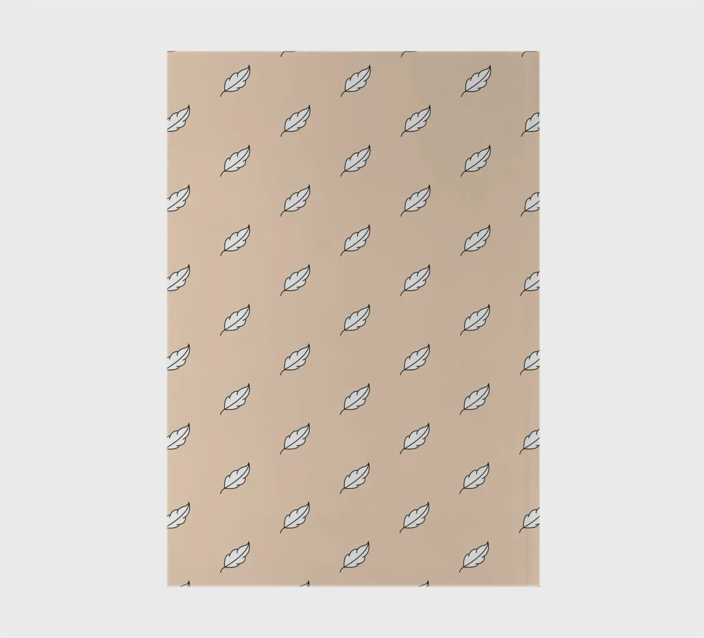 Feather Pattern #3 notebook by kathrinmay