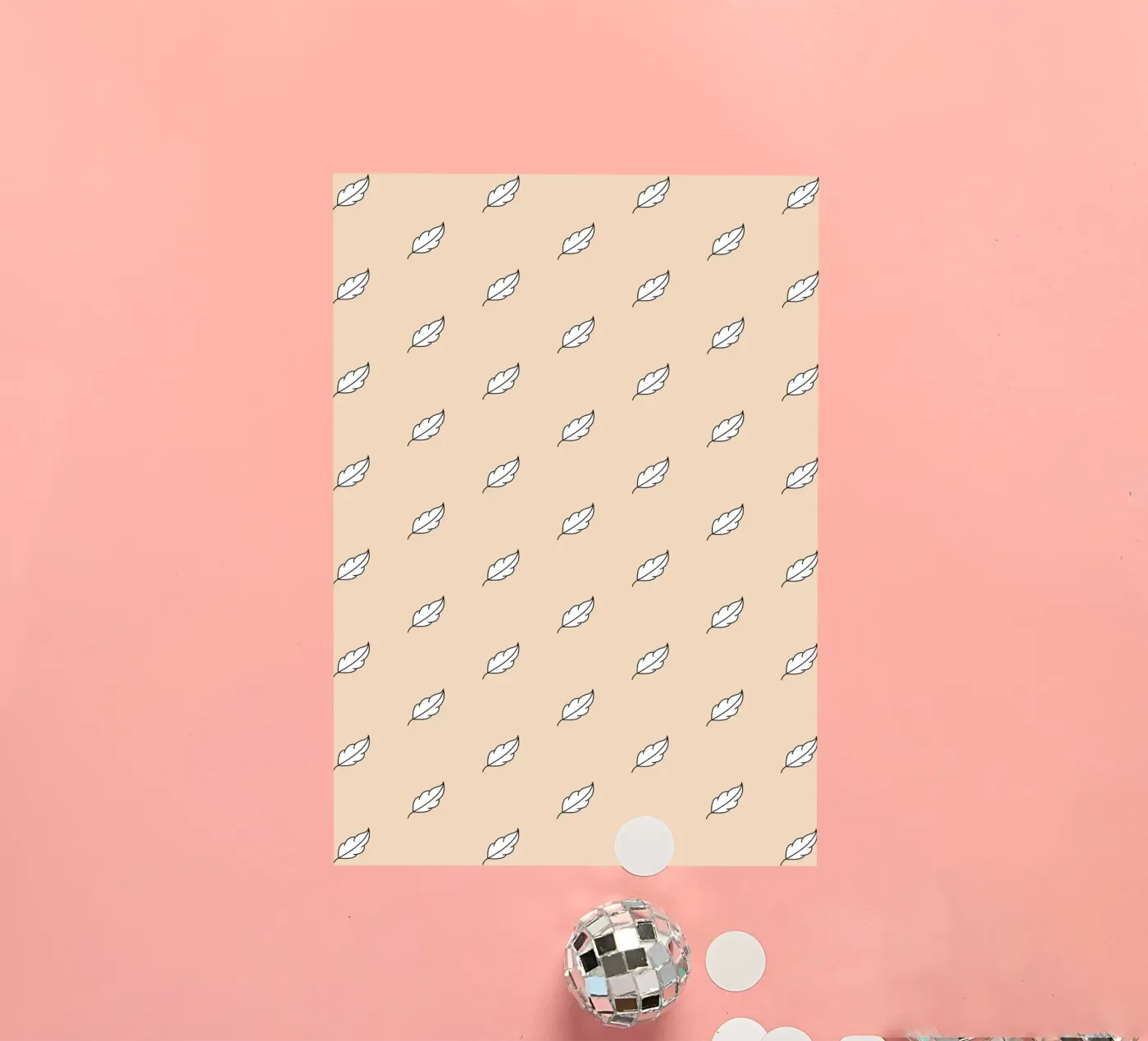 Feather Pattern #3 adesivo da kathrinmay