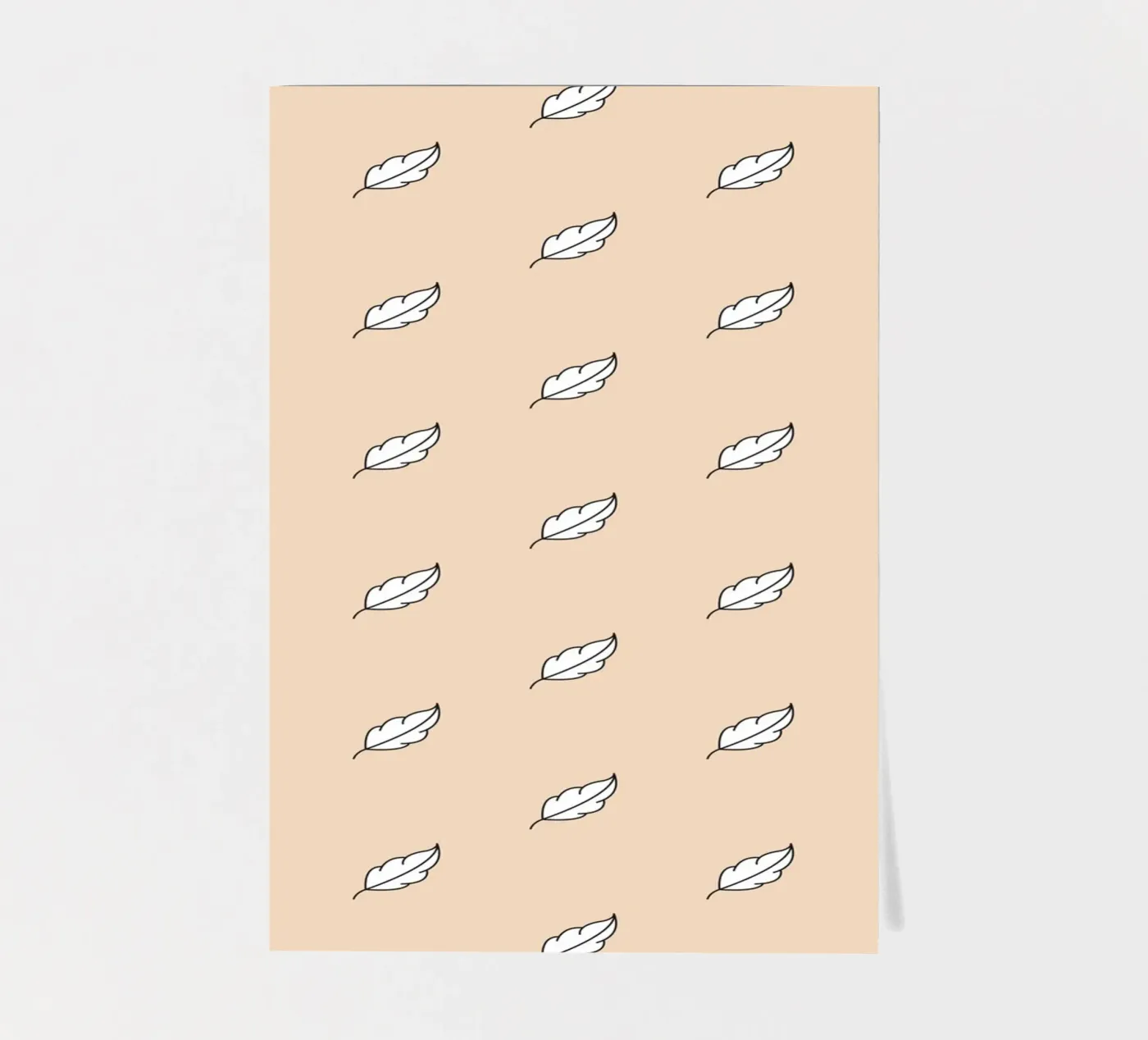 Feather Pattern #3 Stickerbogen von kathrinmay