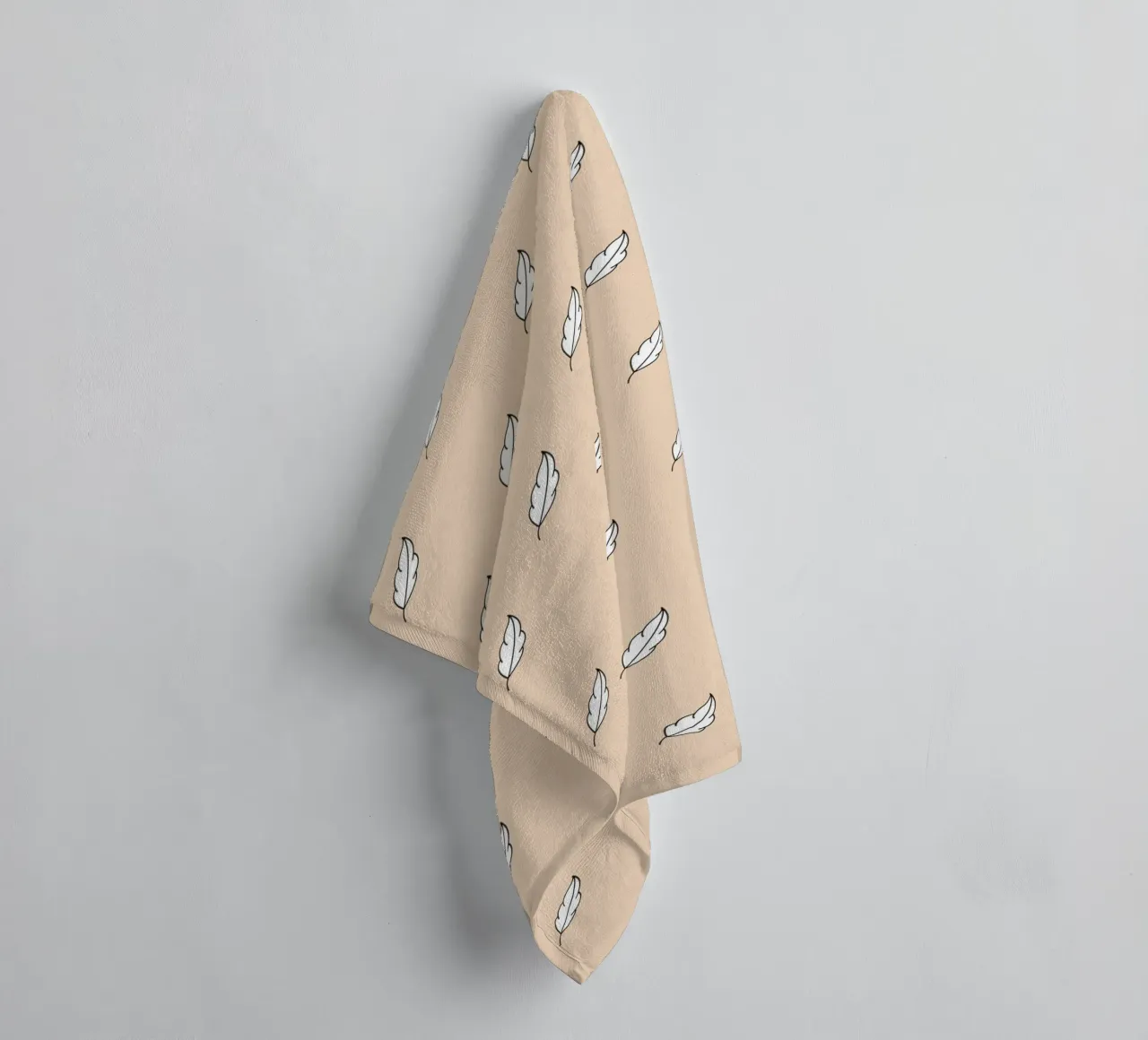 Feather Pattern #3 Handtuch von kathrinmay