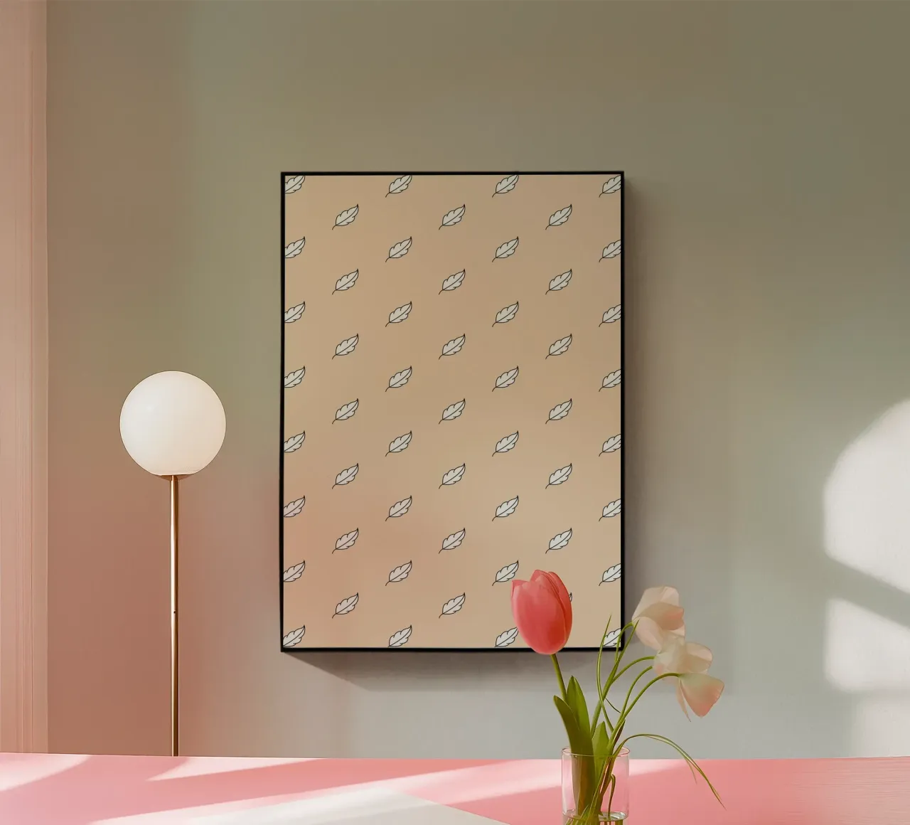 Feather Pattern #3 plexiglass da kathrinmay