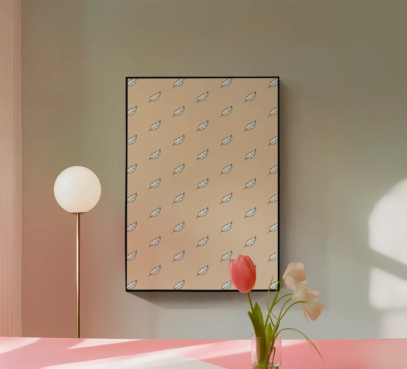 Feather Pattern #3 plexiglass da kathrinmay