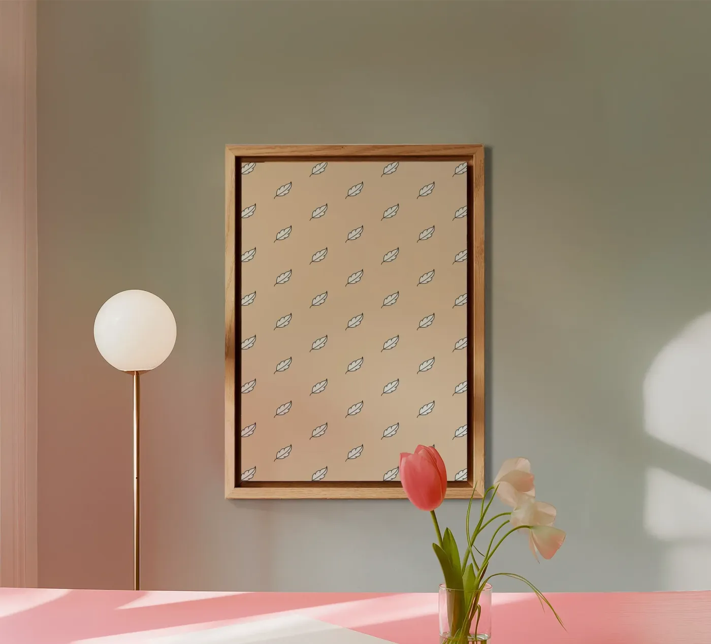 Feather Pattern #3 forex plate by kathrinmay