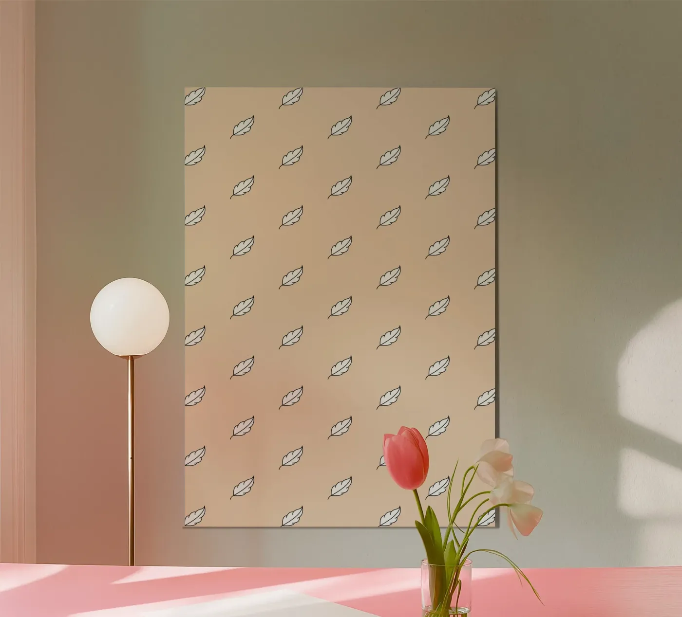 Feather Pattern #3 Poster von kathrinmay