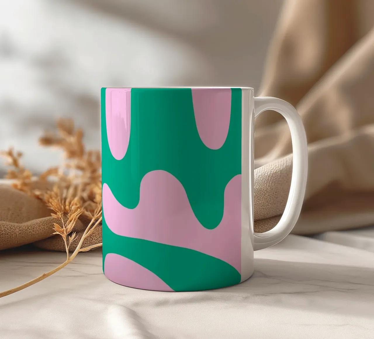 Summer Swirl tazza in ceramica da Studio ROSAGRAU