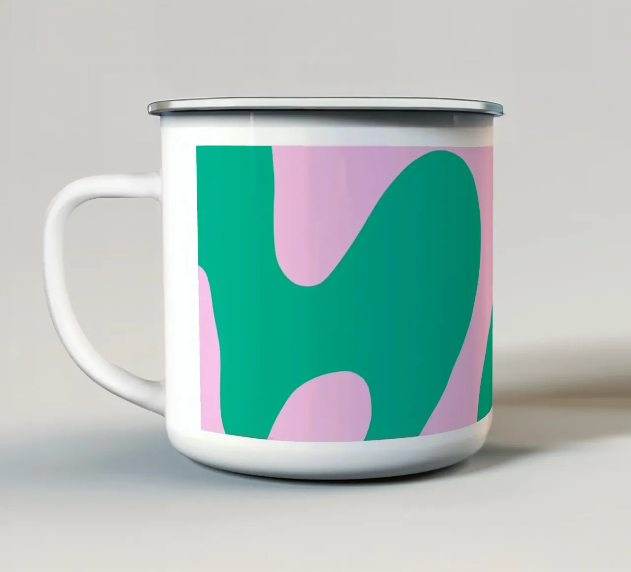 Summer Swirl tazza in smalto da Studio ROSAGRAU