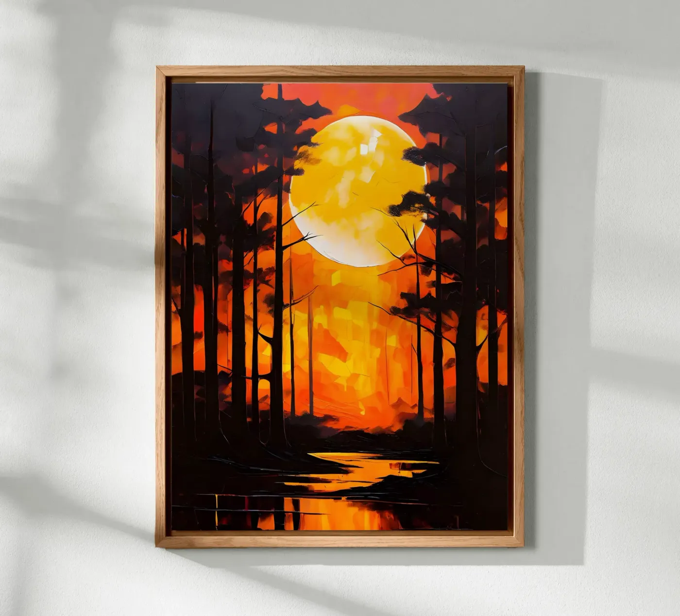 Moonlight Forest forex plate by Artistic-shop