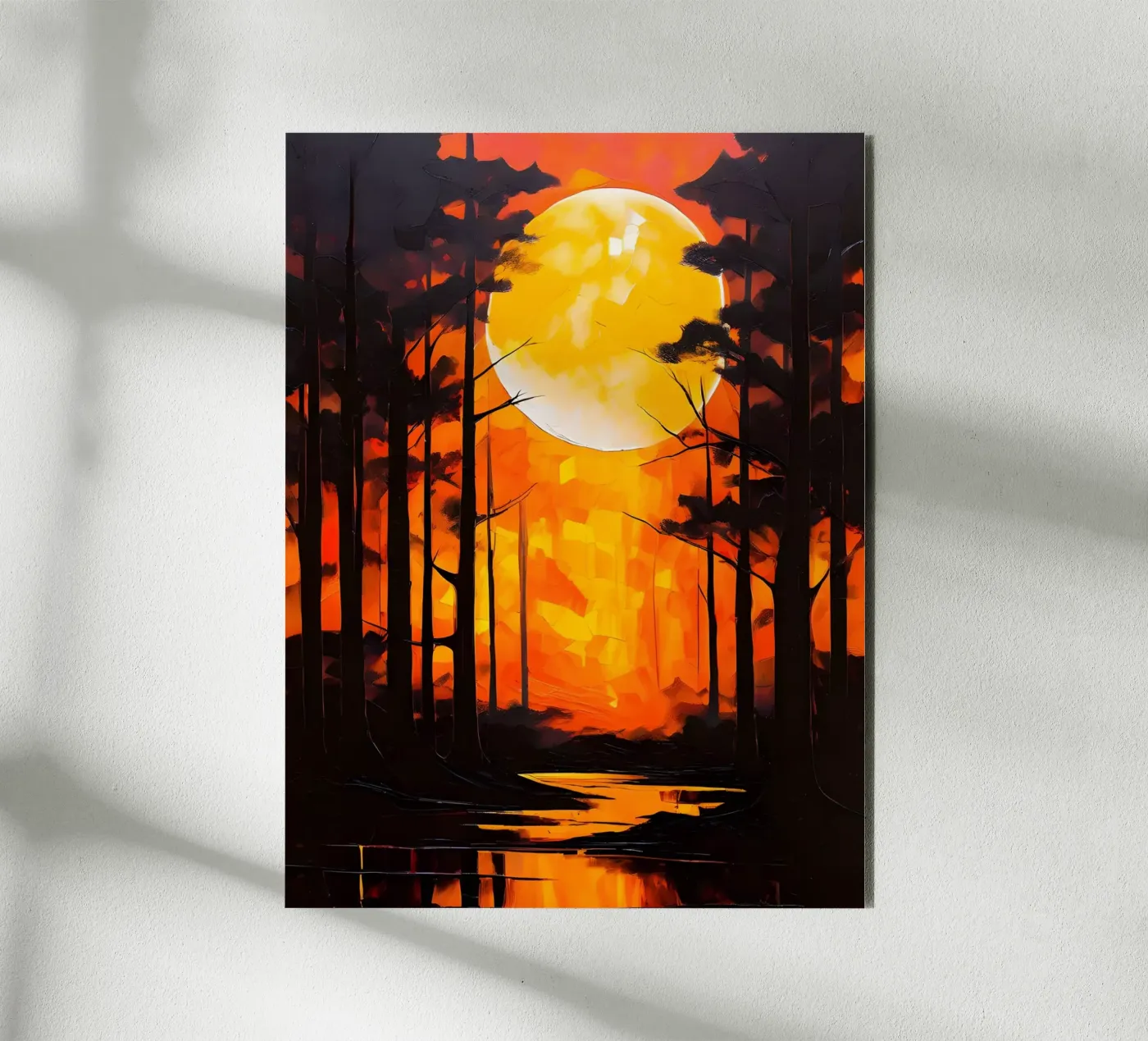 Moonlight Forest forex plate by Artistic-shop