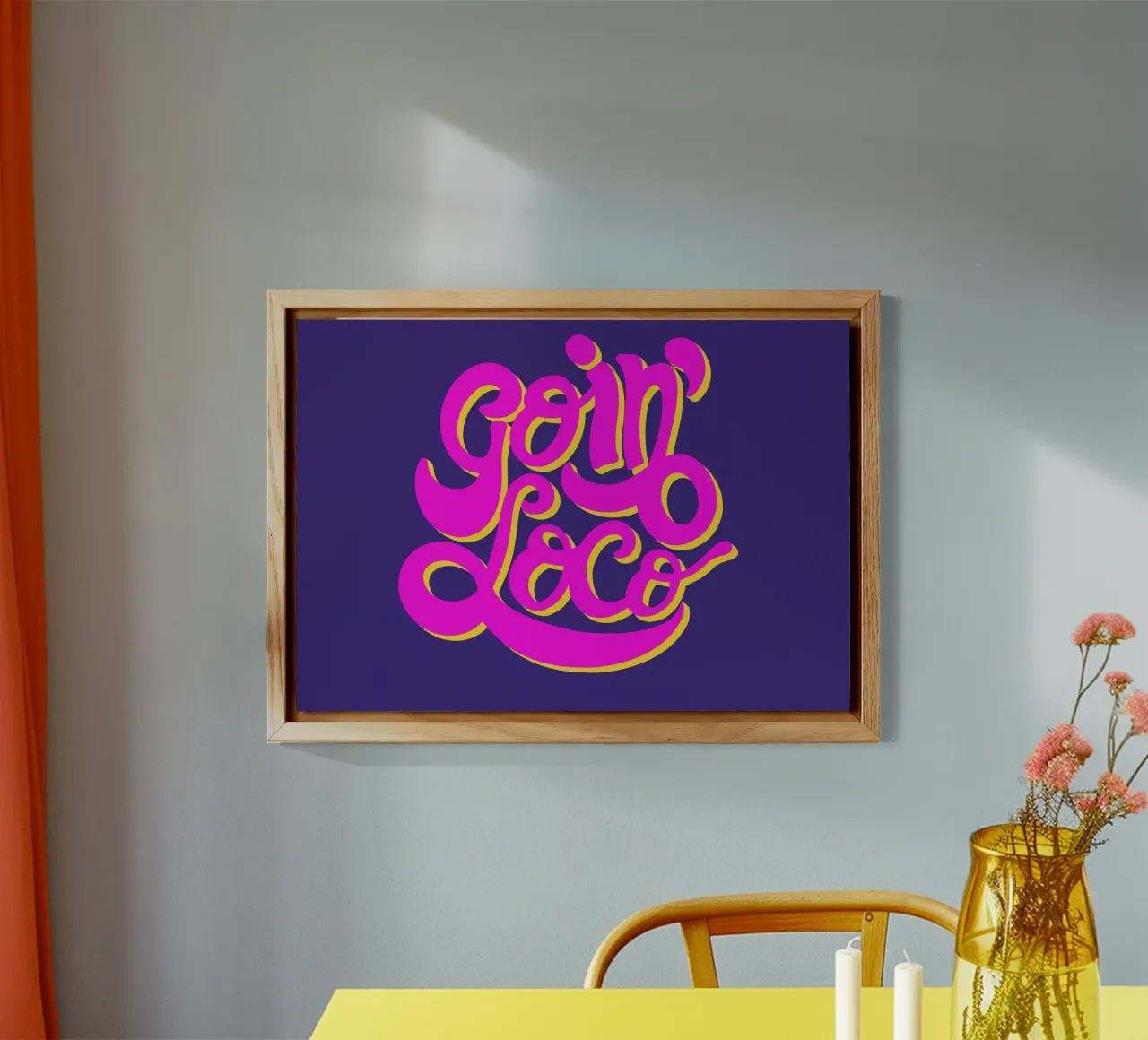 Goin` loco alluminio dibond da Art House