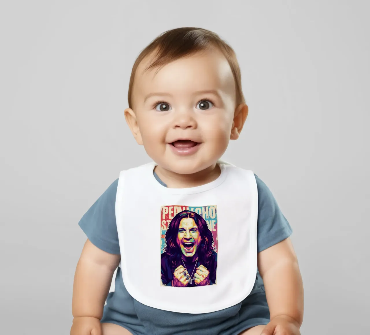 Arte tributo a Ozzy Osbourne bavaglino da Hantamrata