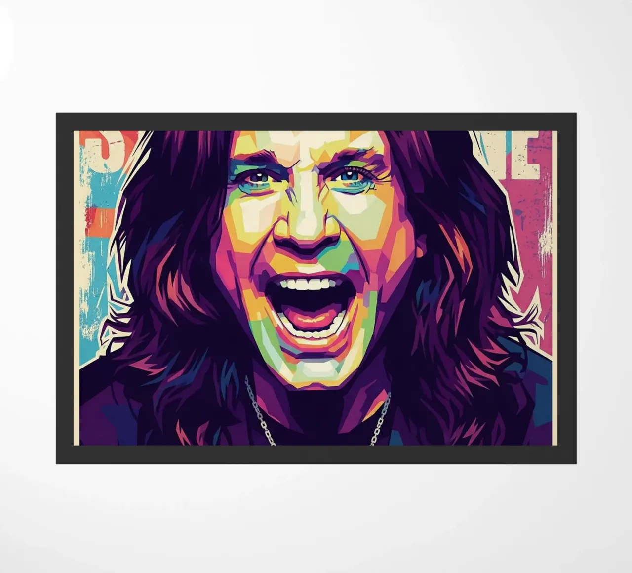Arte tributo a Ozzy Osbourne zerbino da Hantamrata