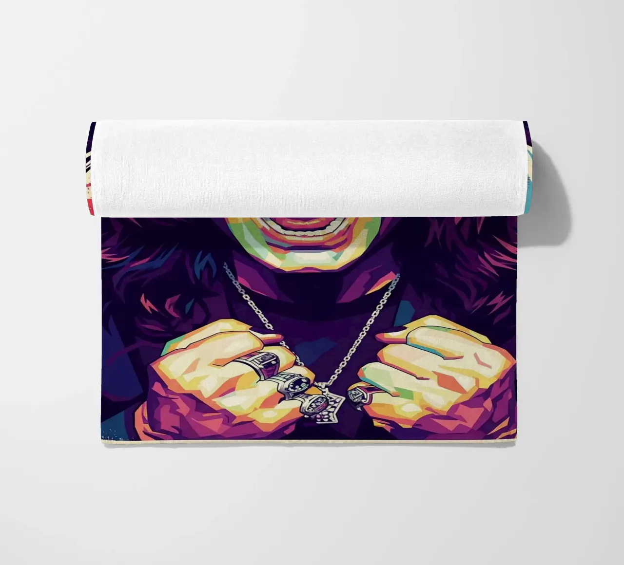 Arte tributo a Ozzy Osbourne telo mare da Hantamrata
