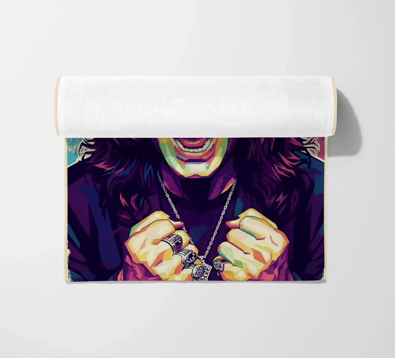 Arte tributo a Ozzy Osbourne telo mare da Hantamrata