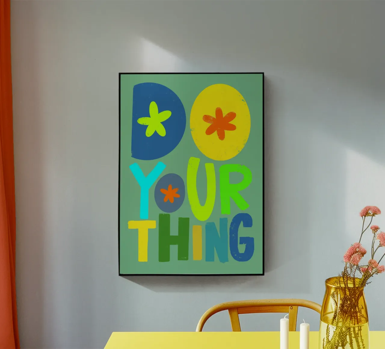 Do your thing acrylic glass by Art House