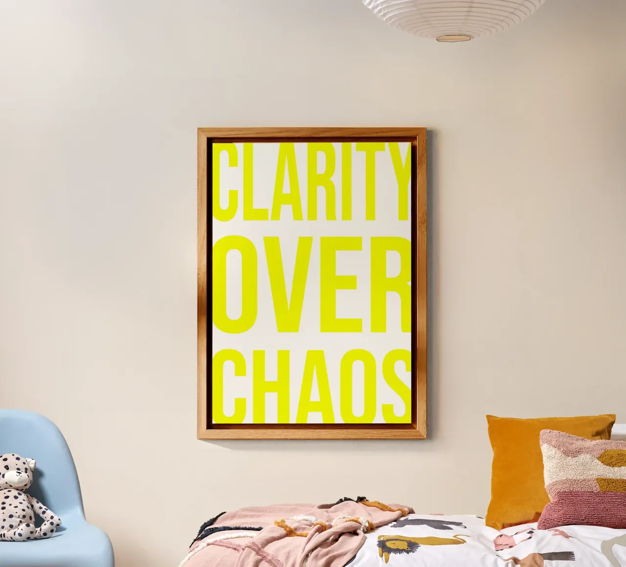 OVER series - bold letters, brave values (5 colors) alluminio dibond da FRICKE DESIGN