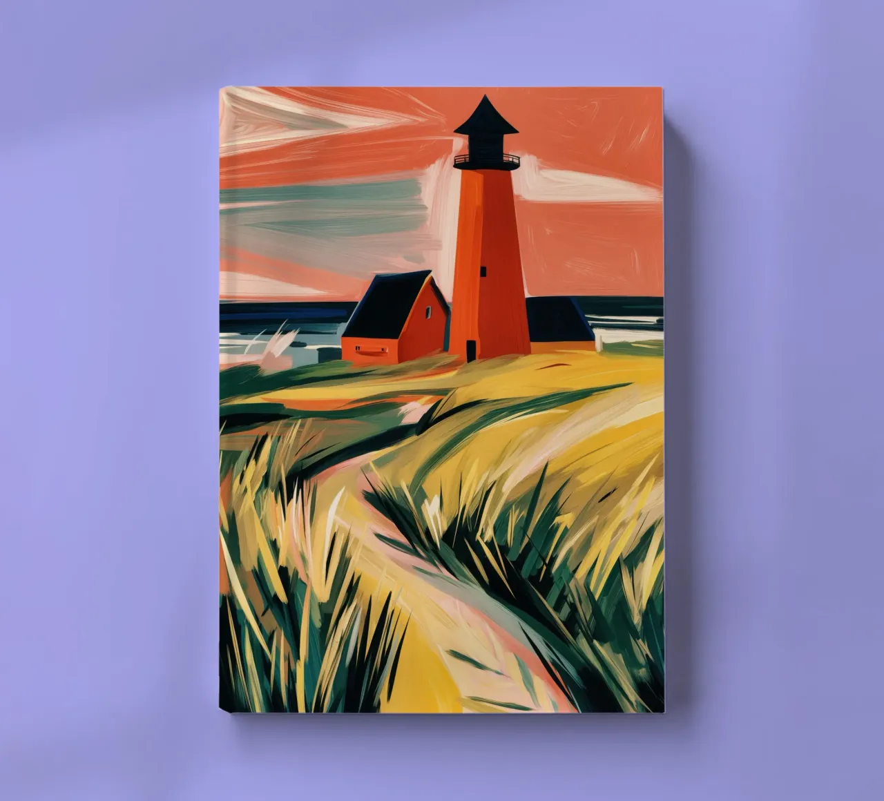 The Red Lighthouse | Landscape in Denmark notebook by Autofocus