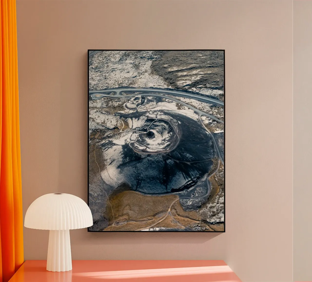 Dark Crater plexiglass da somewhere.soul.escape