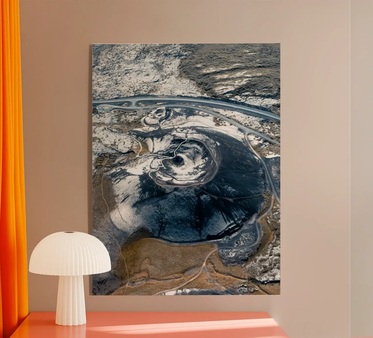 Dark Crater plexiglass da somewhere.soul.escape