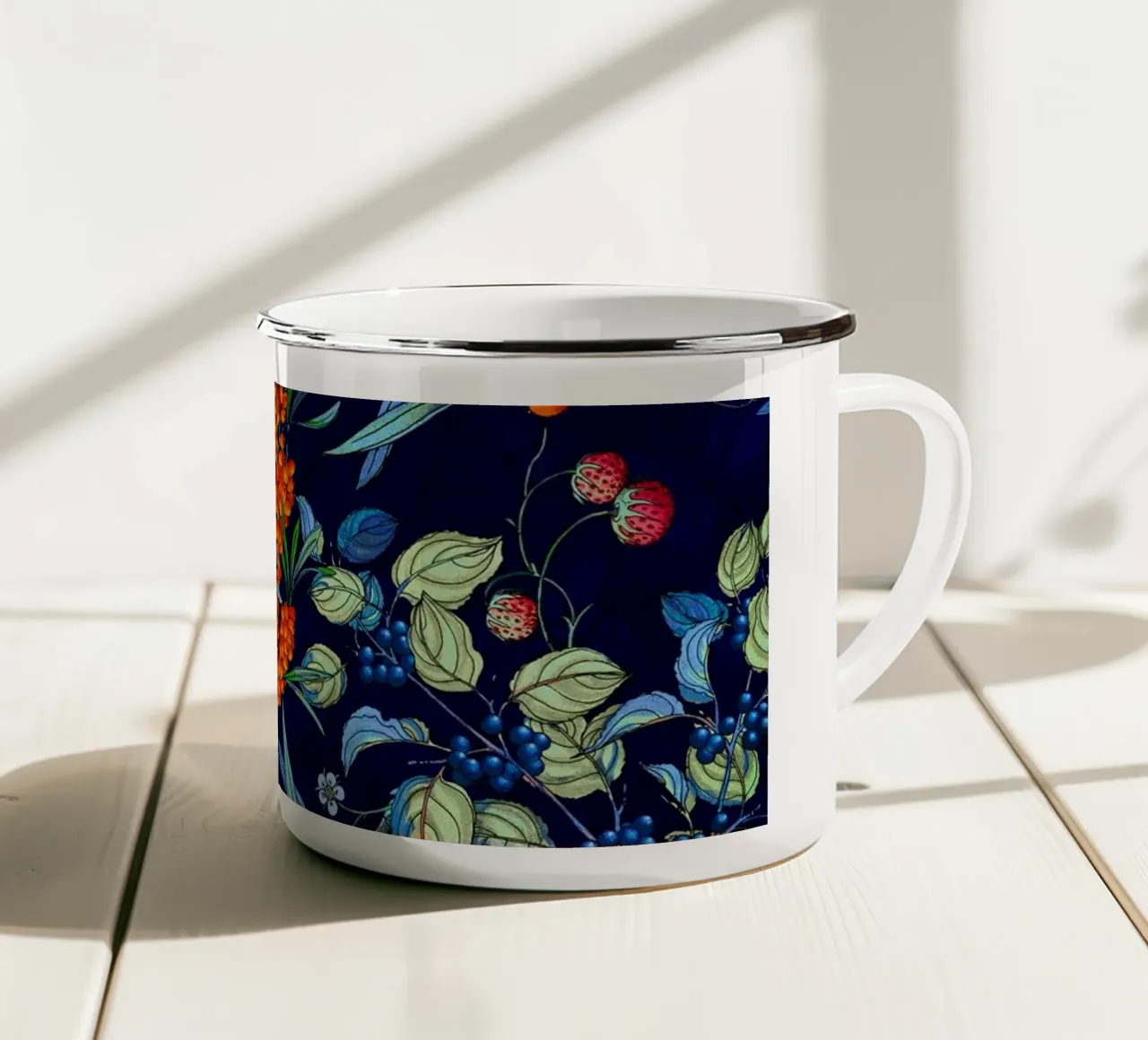 Midnight Harvest tazza in smalto da burcukorkmazyurek