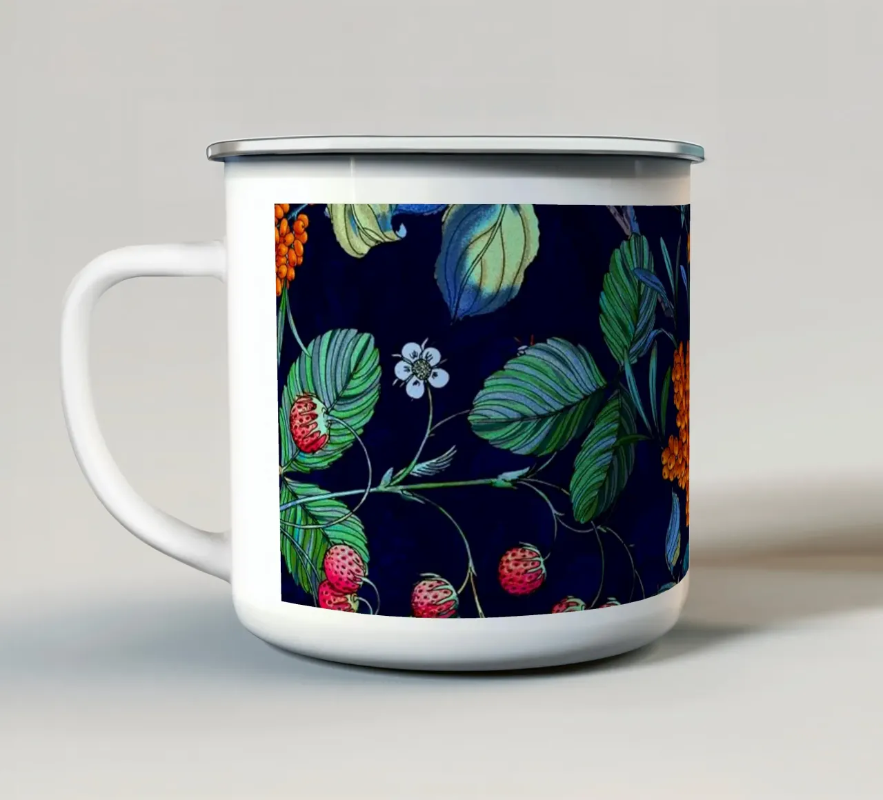 Midnight Harvest tazza in smalto da burcukorkmazyurek