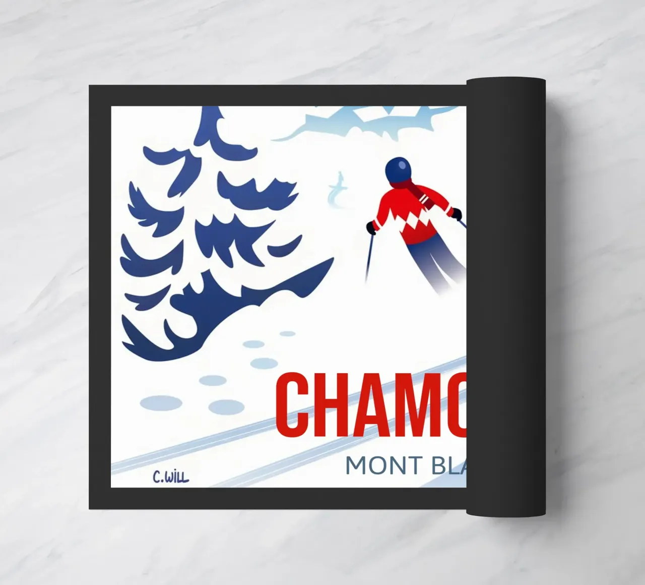 Chamonix Mont Blanc zerbino da C.WILL