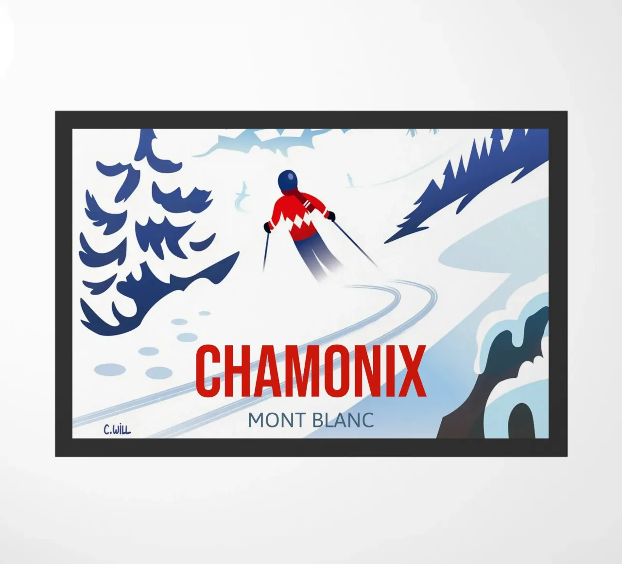 Chamonix Mont Blanc zerbino da C.WILL