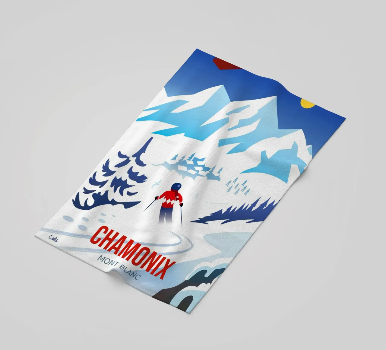Chamonix Mont Blanc telo mare da C.WILL