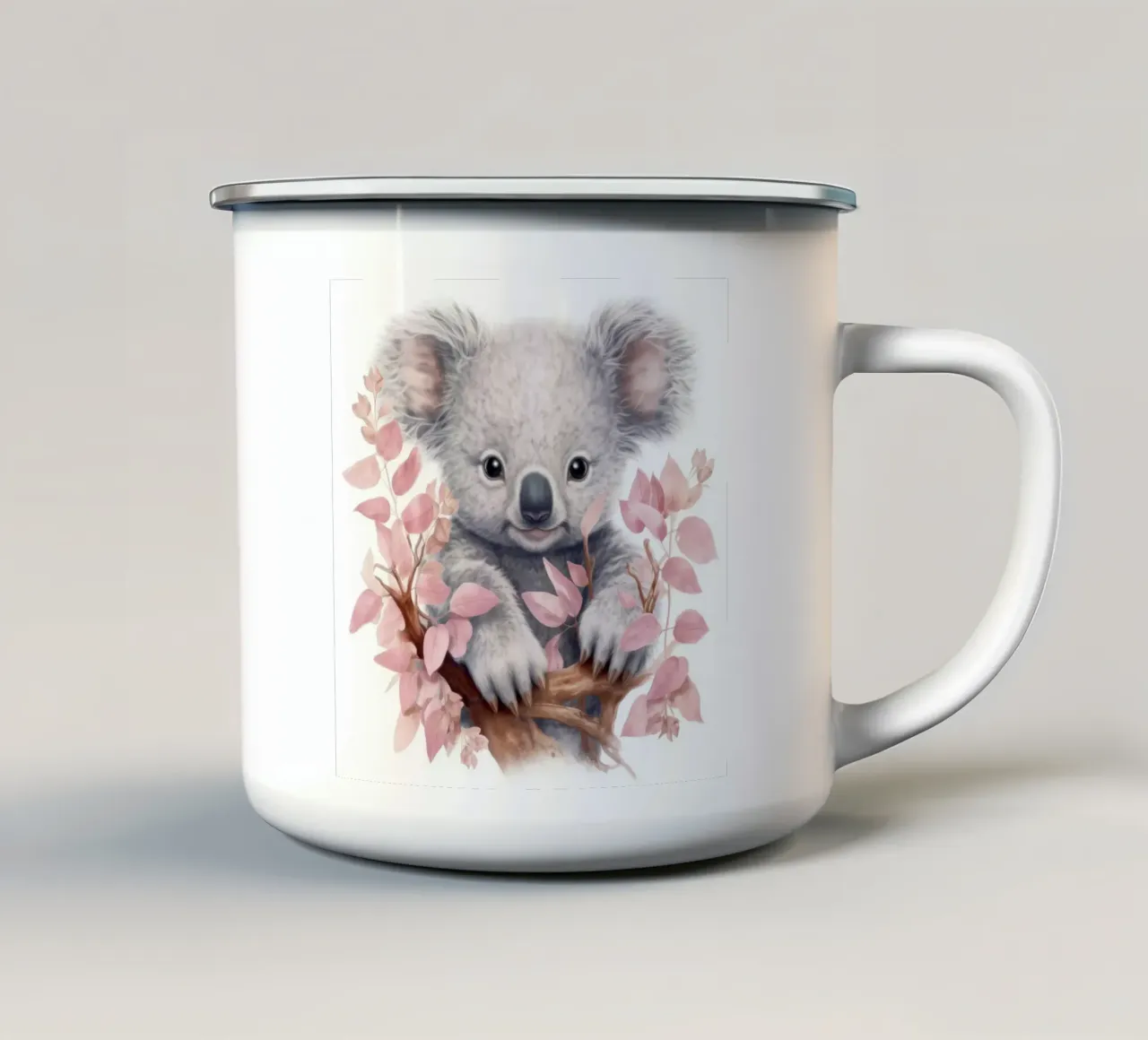 Baby Koala tazza in smalto da Happy Littles