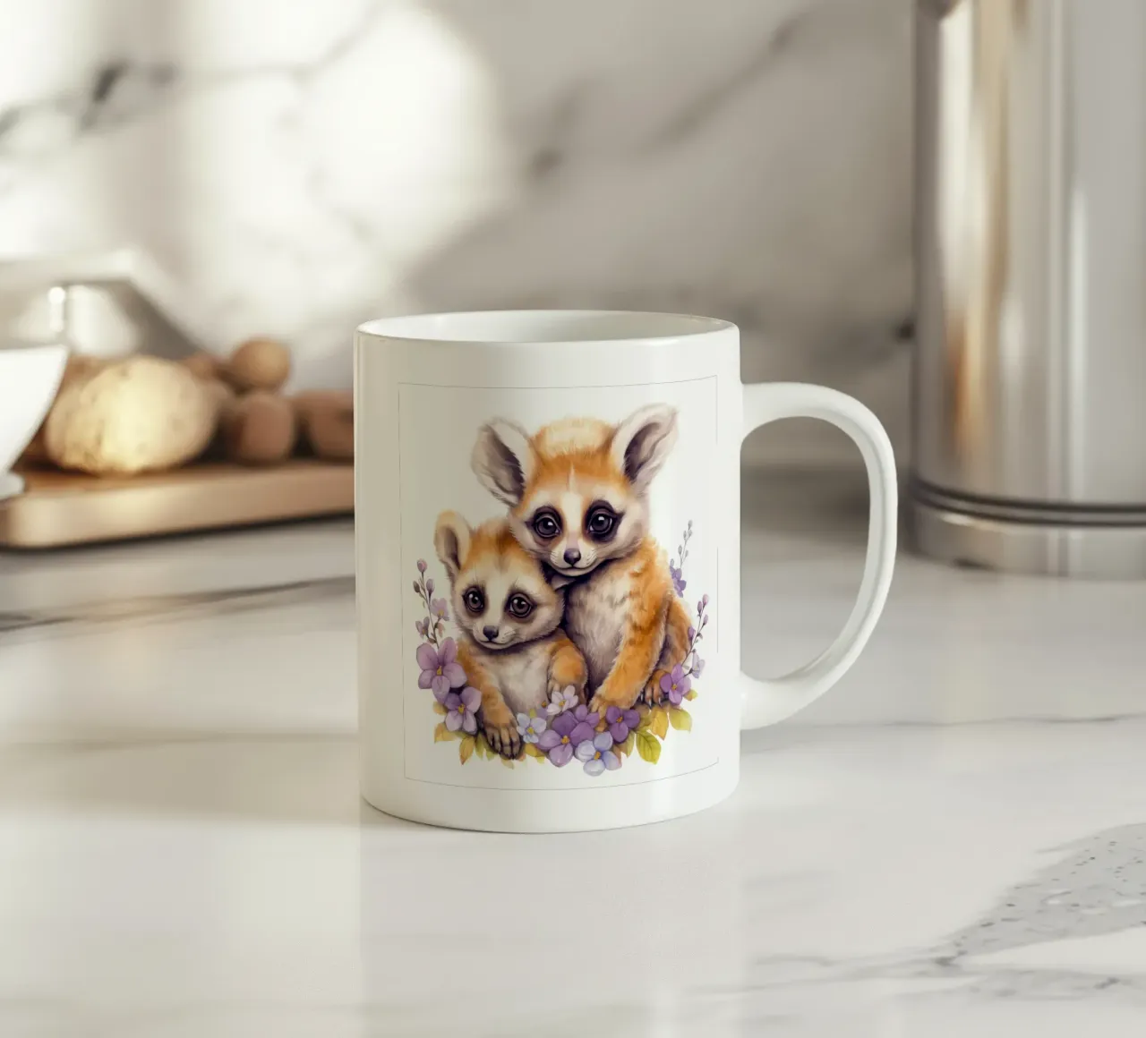 Piccoli lemuri tazza in ceramica da Happy Littles