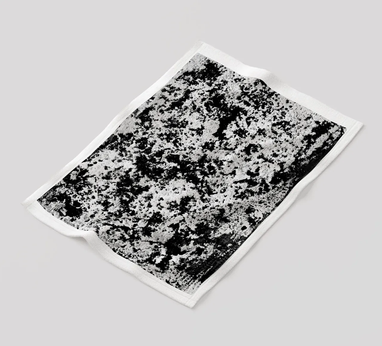 Abstract Artwork Greyscale #5 coperta in pile da kathrinmay