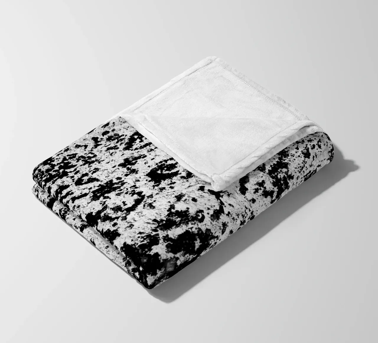 Abstract Artwork Greyscale #5 coperta in pile da kathrinmay