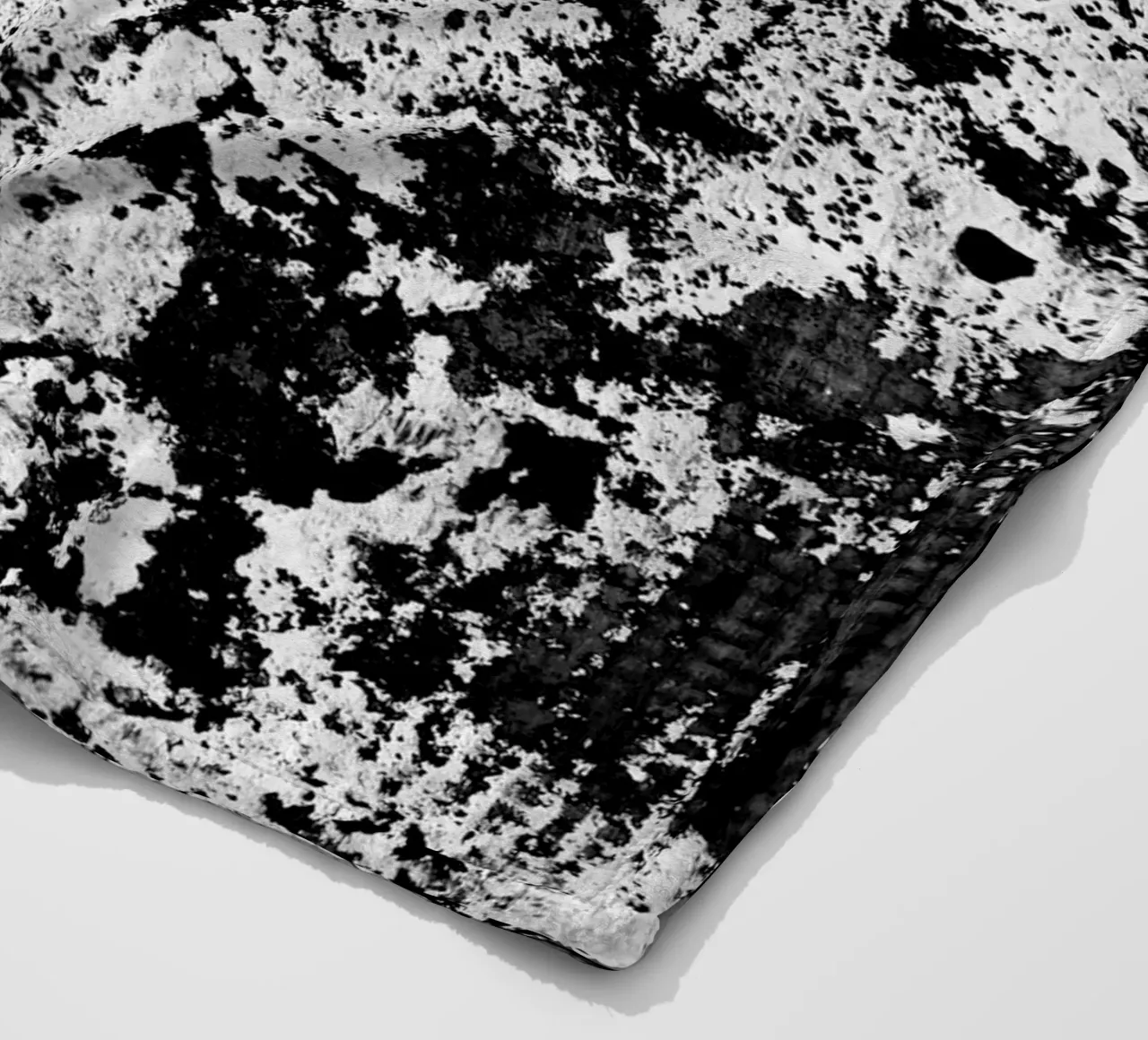 Abstract Artwork Greyscale #5 coperta in pile da kathrinmay