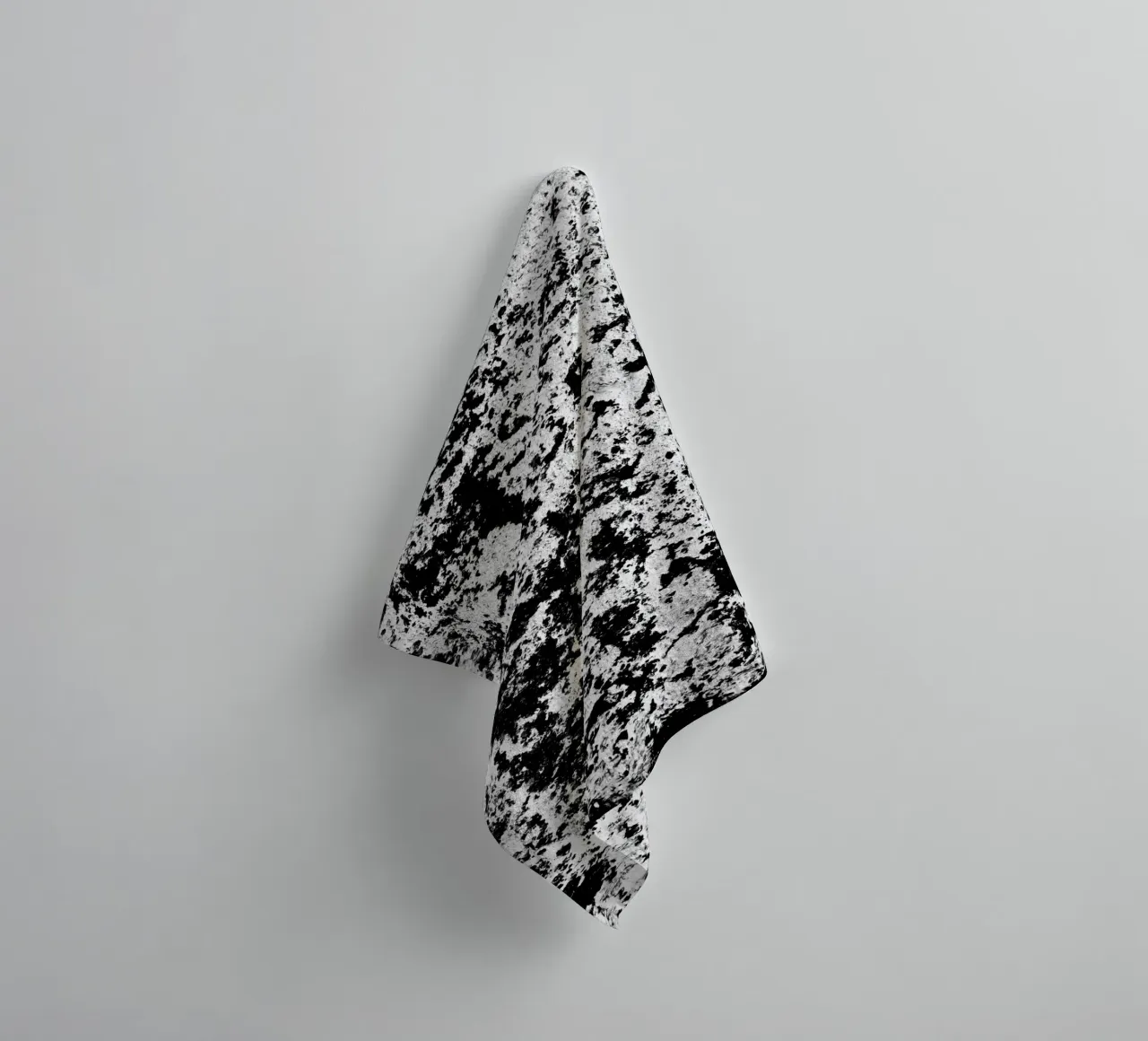 Abstract Artwork Greyscale #5 asciugamano da bagno da kathrinmay