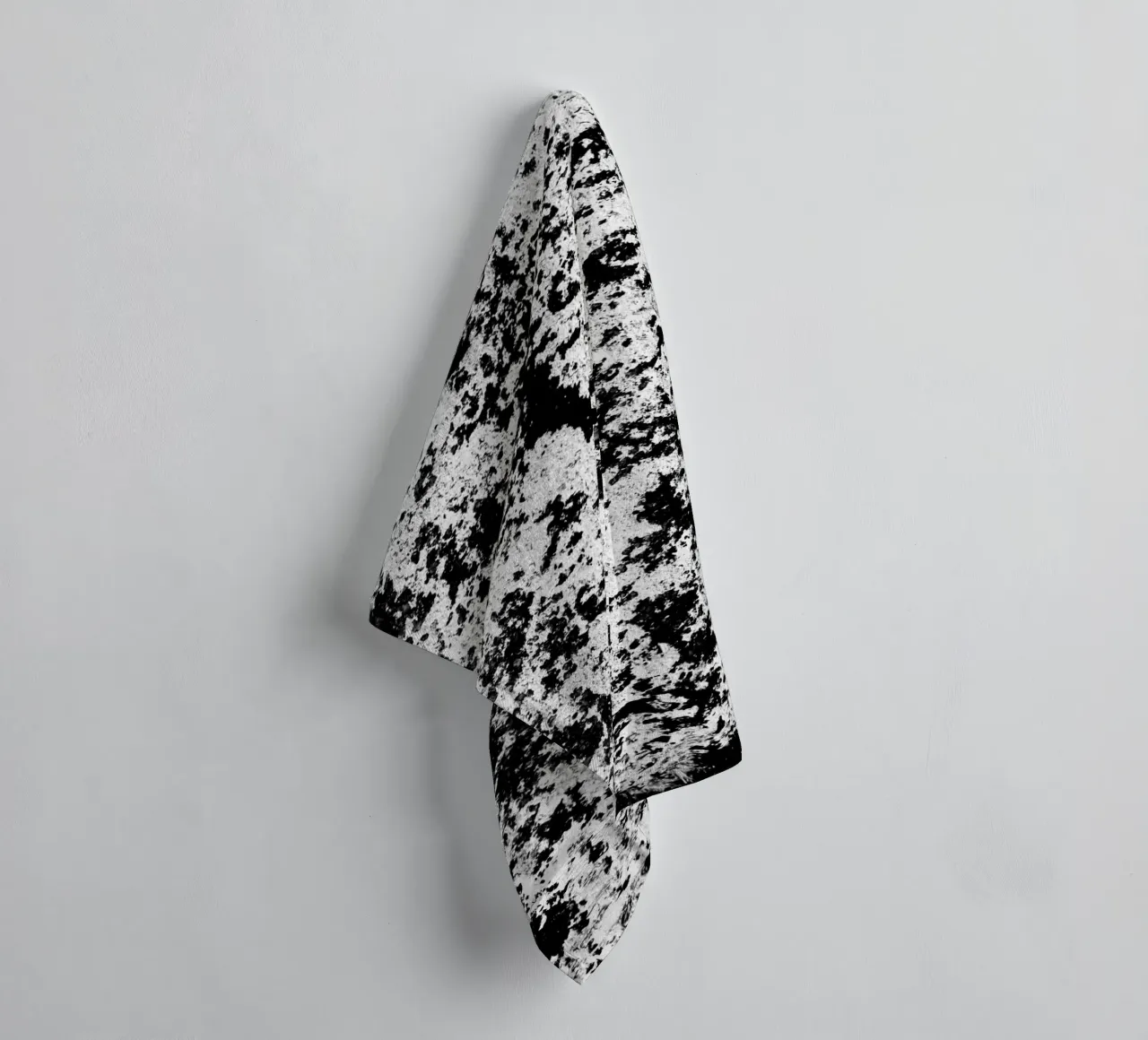 Abstract Artwork Greyscale #5 asciugamano da bagno da kathrinmay