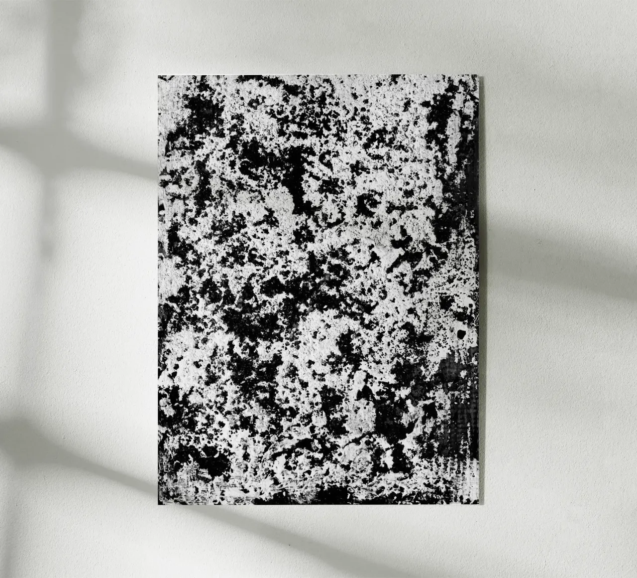 Abstract Artwork Greyscale #5 plexiglass da kathrinmay