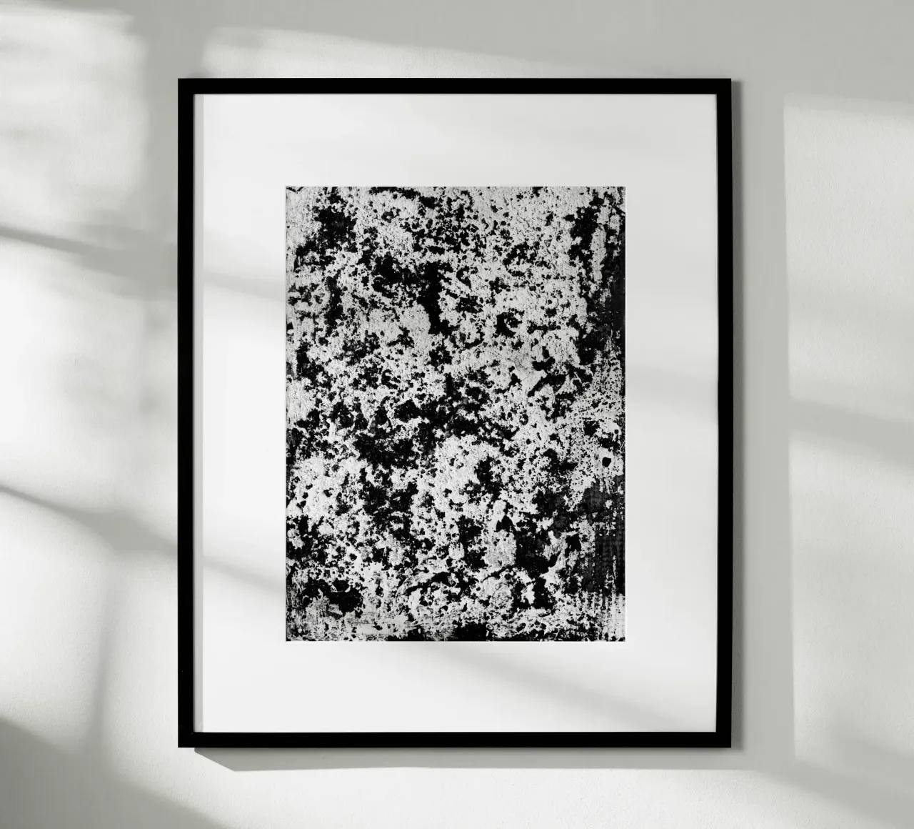 Abstract Artwork Greyscale #5 carta hahnemühle da kathrinmay