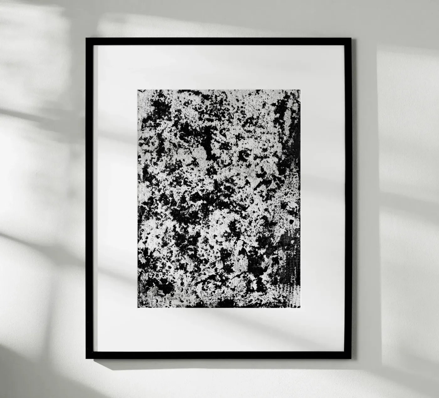 Abstract Artwork Greyscale #5 poster da kathrinmay