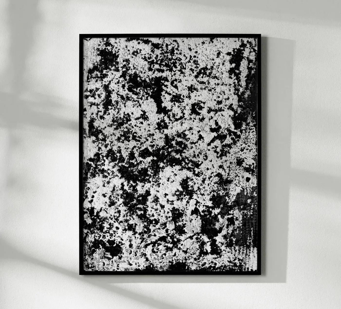 Abstract Artwork Greyscale #5 poster da kathrinmay