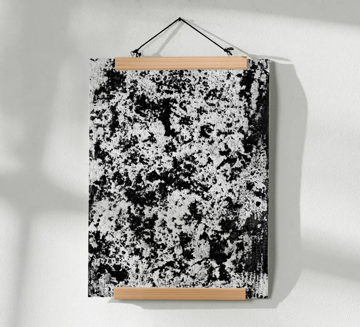 Abstract Artwork Greyscale #5 poster da kathrinmay