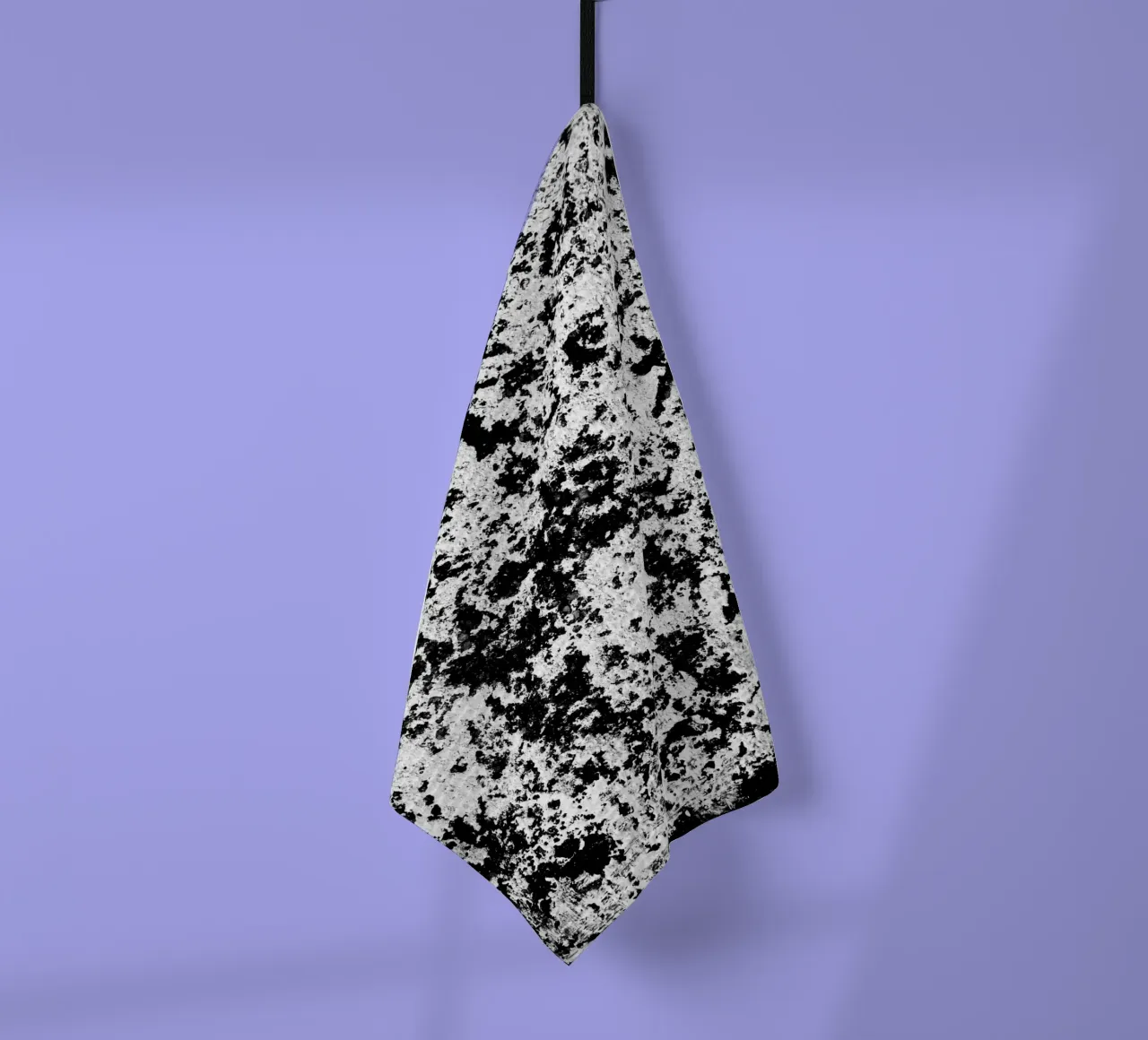 Abstract Artwork Greyscale #5 canovaccio da cucina da kathrinmay