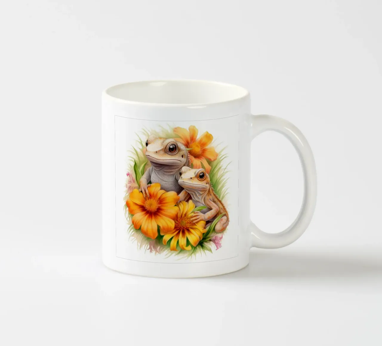Piccole lucertole tazza in ceramica da Happy Littles