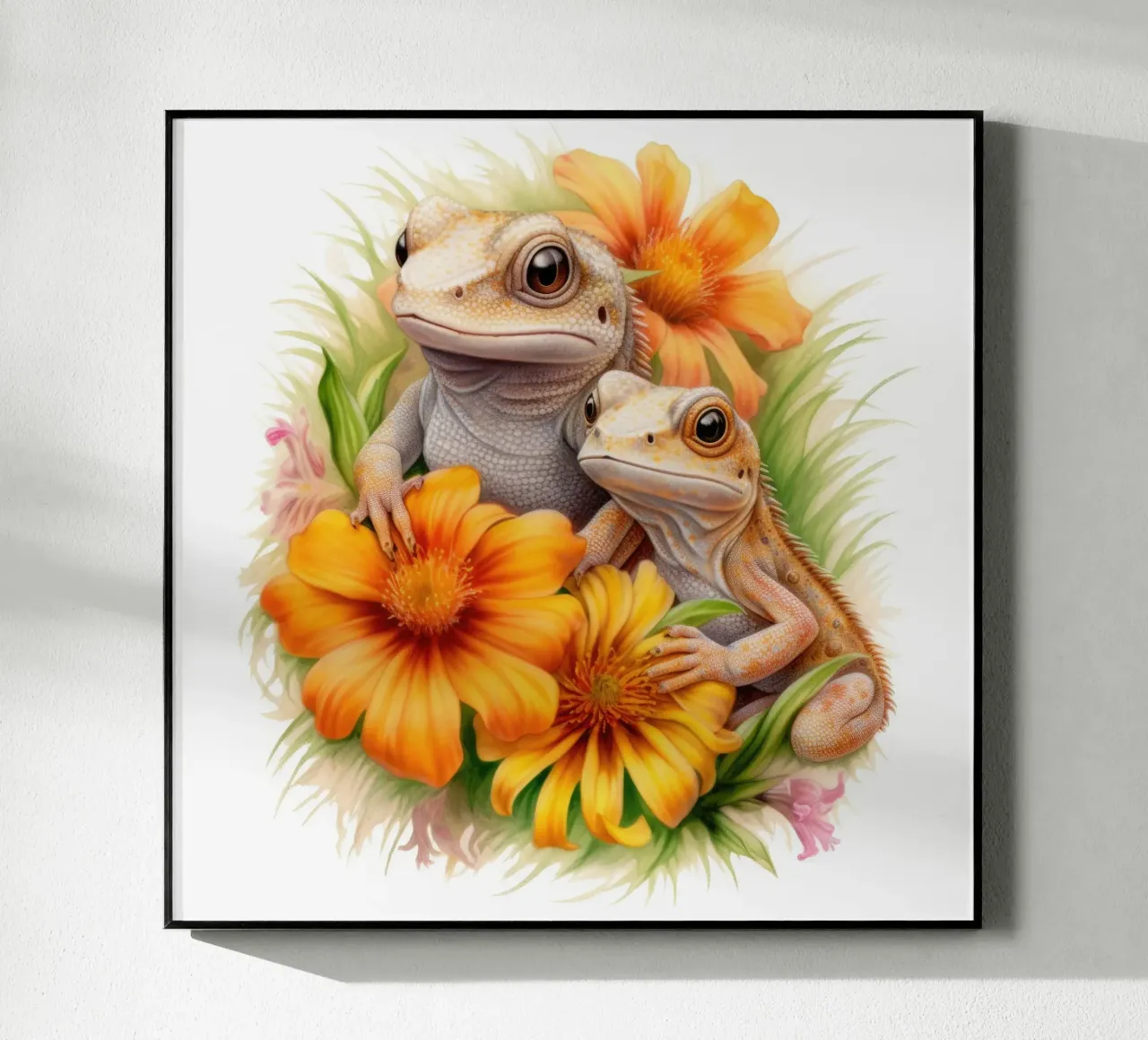 Piccole lucertole plexiglass da Happy Littles