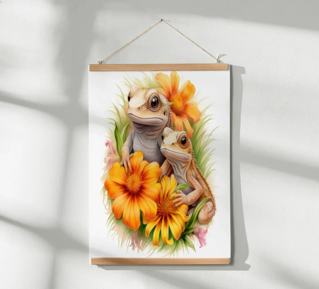 Piccole lucertole carta hahnemühle da Happy Littles