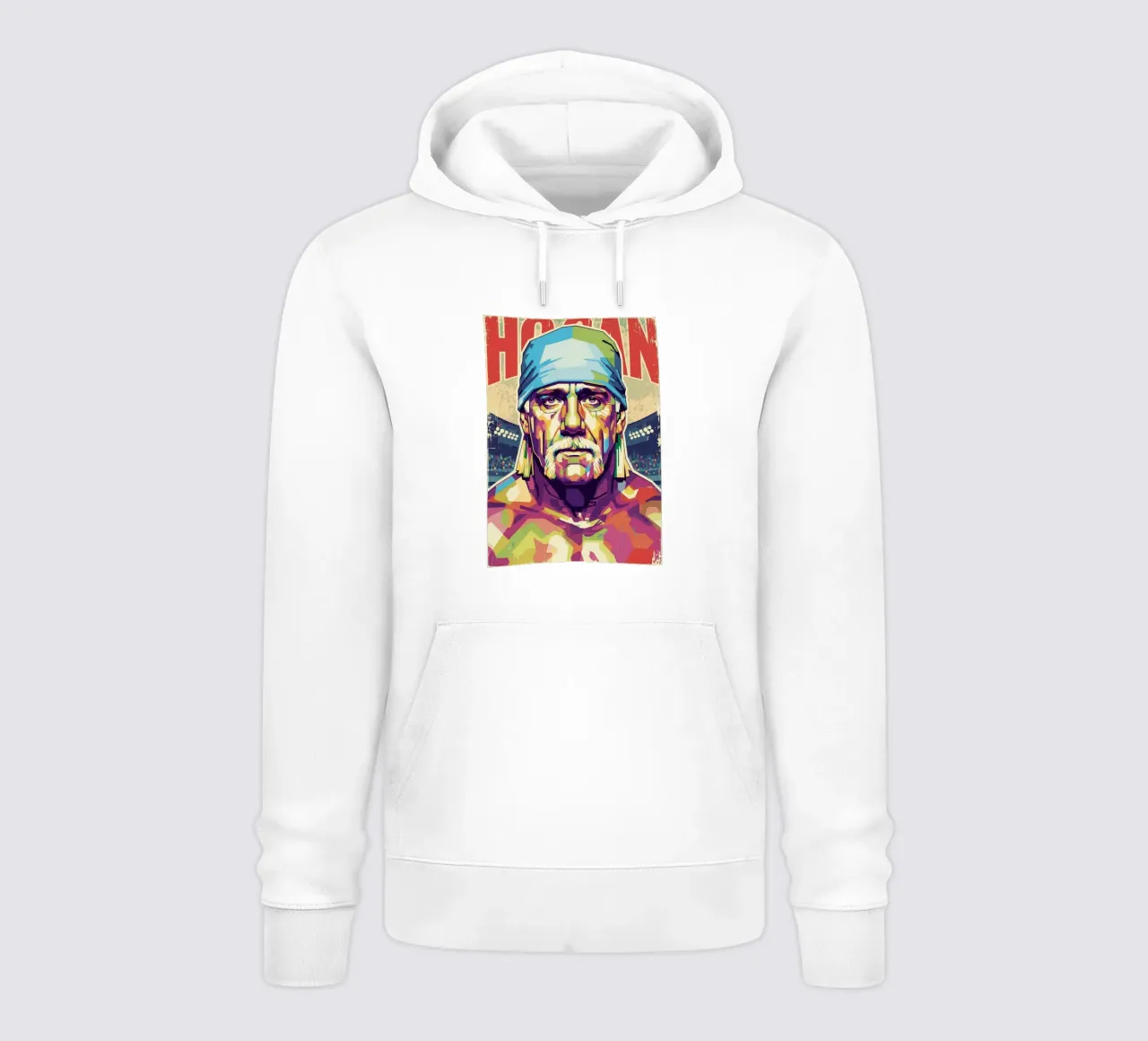 Hulk Hogan in memoria felpa con cappuccio da Hantamrata