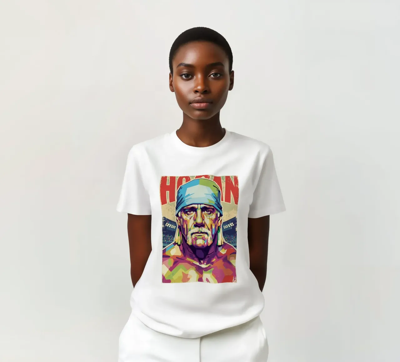 Hulk Hogan in memoria t-shirt da Hantamrata